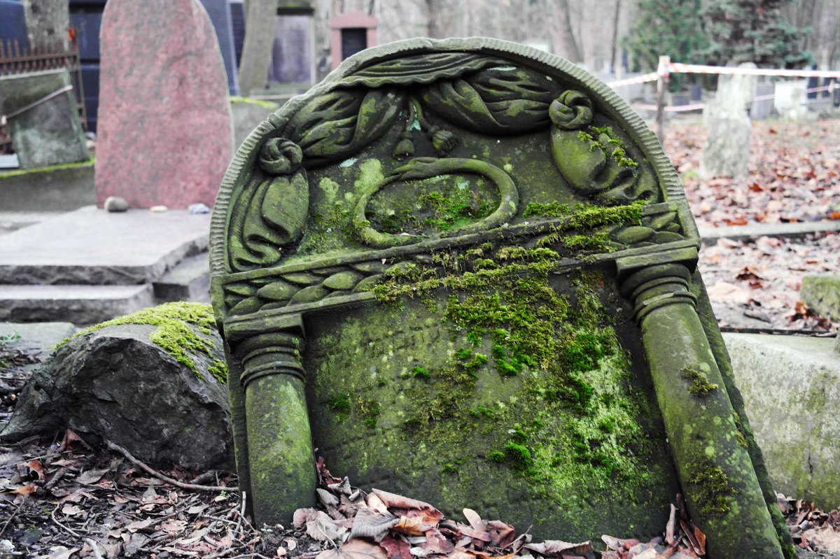 Warsaw - Jewish cemetery at Okopowa Street