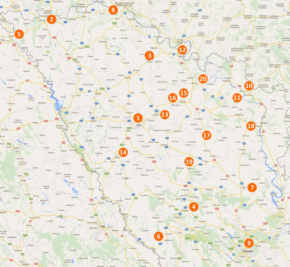 Travel plans for Moldova
