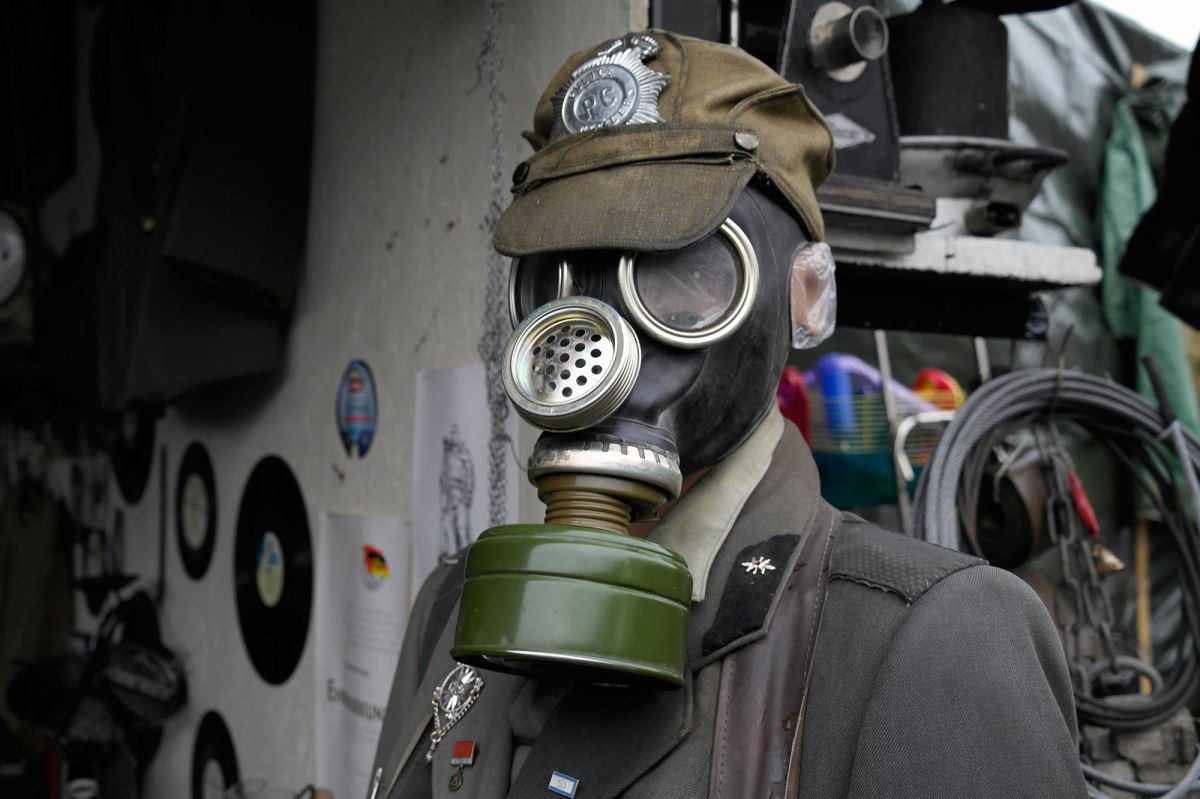 Flea market at Moscow suburb