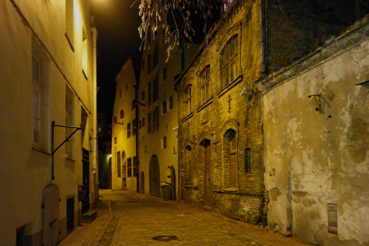 Medieval city center