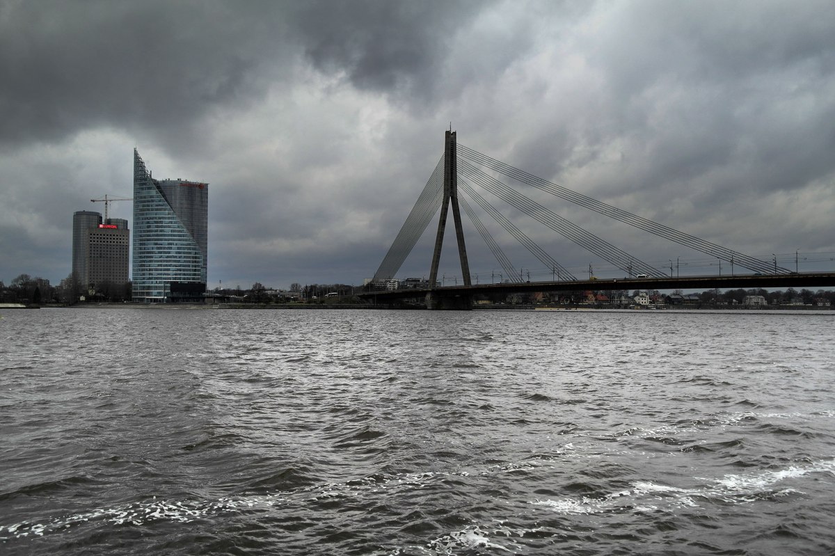 At the banks of Daugava river