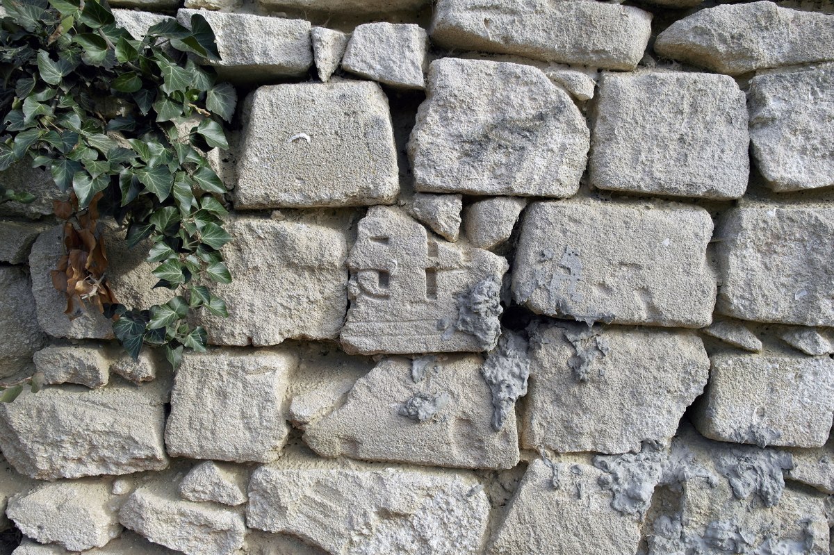Chişinău - Christian cemetery - fragments of Jewish gravestones