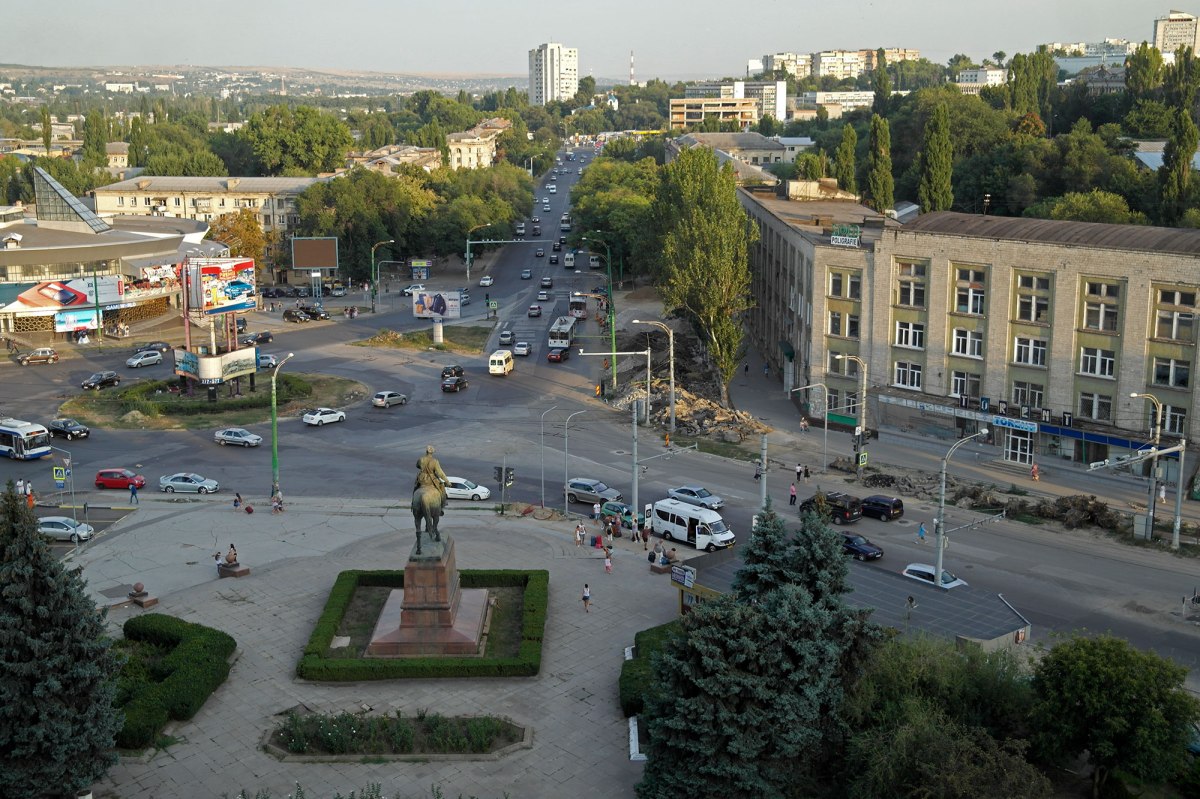 Chişinău (Chisinau) - view from Cosmos hotel