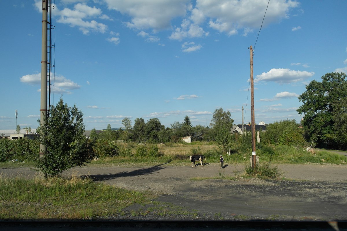 Galicia from a train window