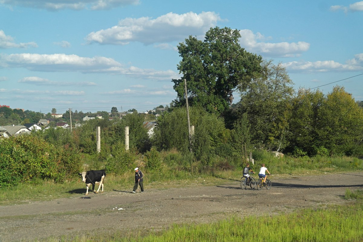Galicia from a train window