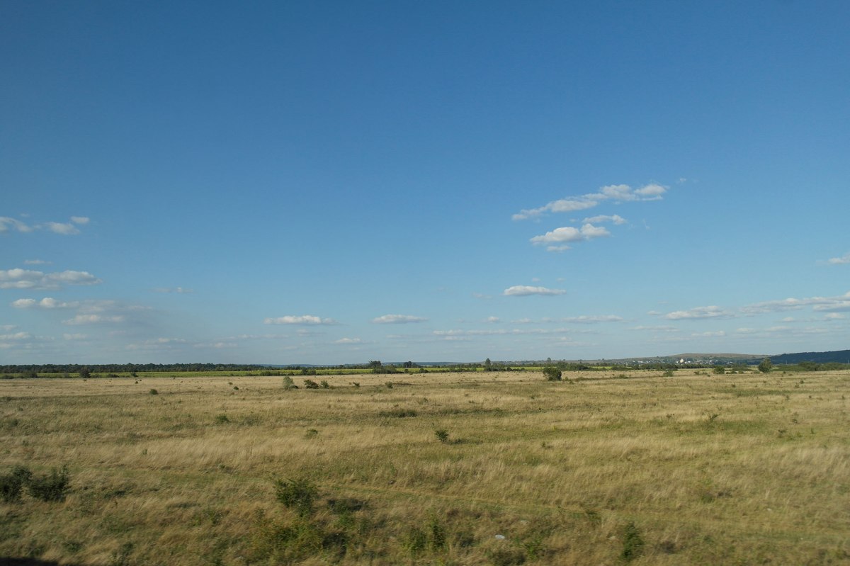 Galicia from a train window