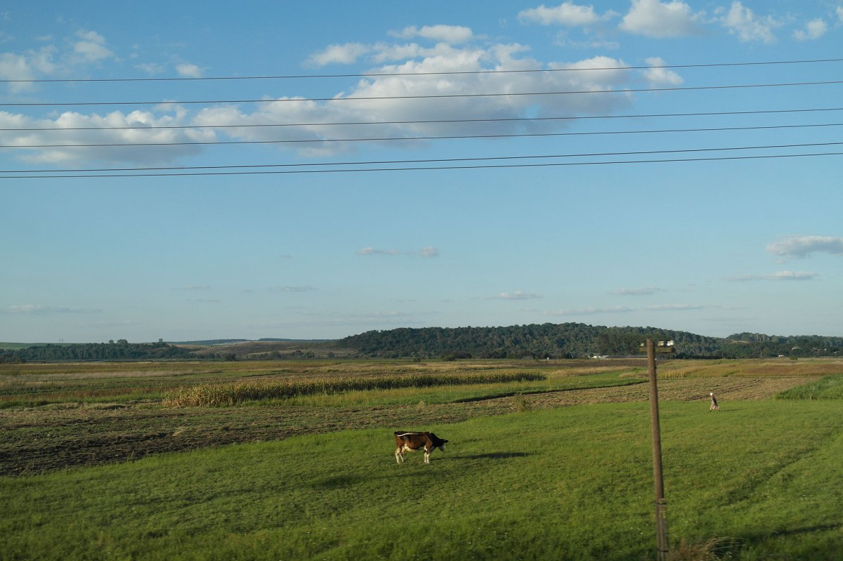 Galicia from a train window