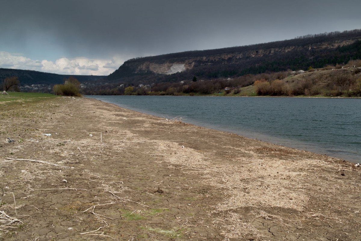 River Dnieter at Vadul-Raşcov