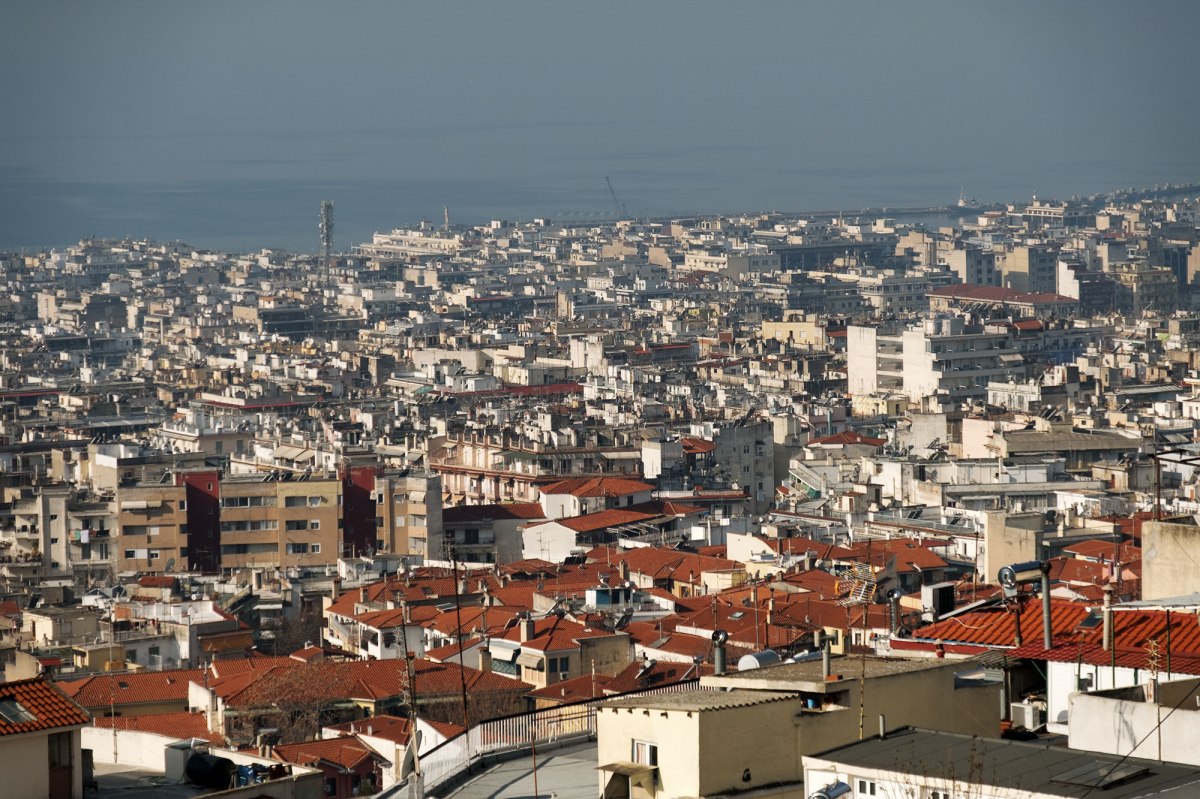 Thessalonik, view from Ano Polis