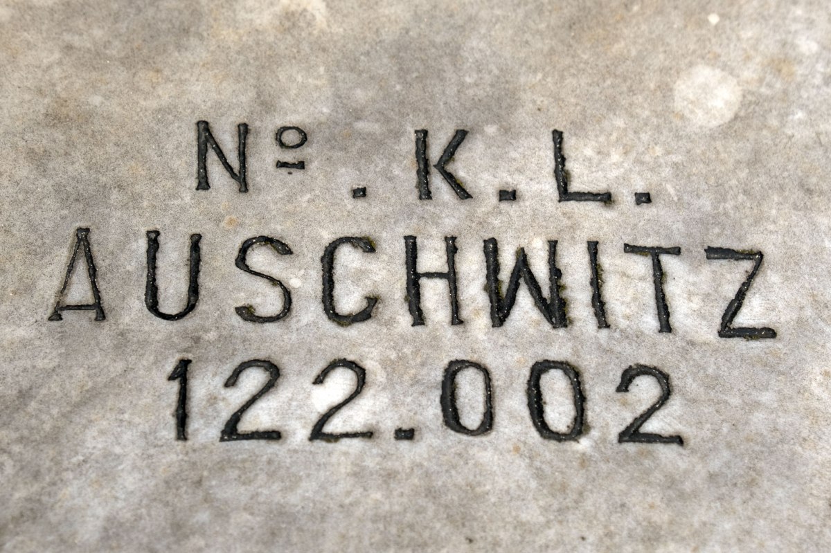 Thessaloniki Jewish cemetery, survivors grave