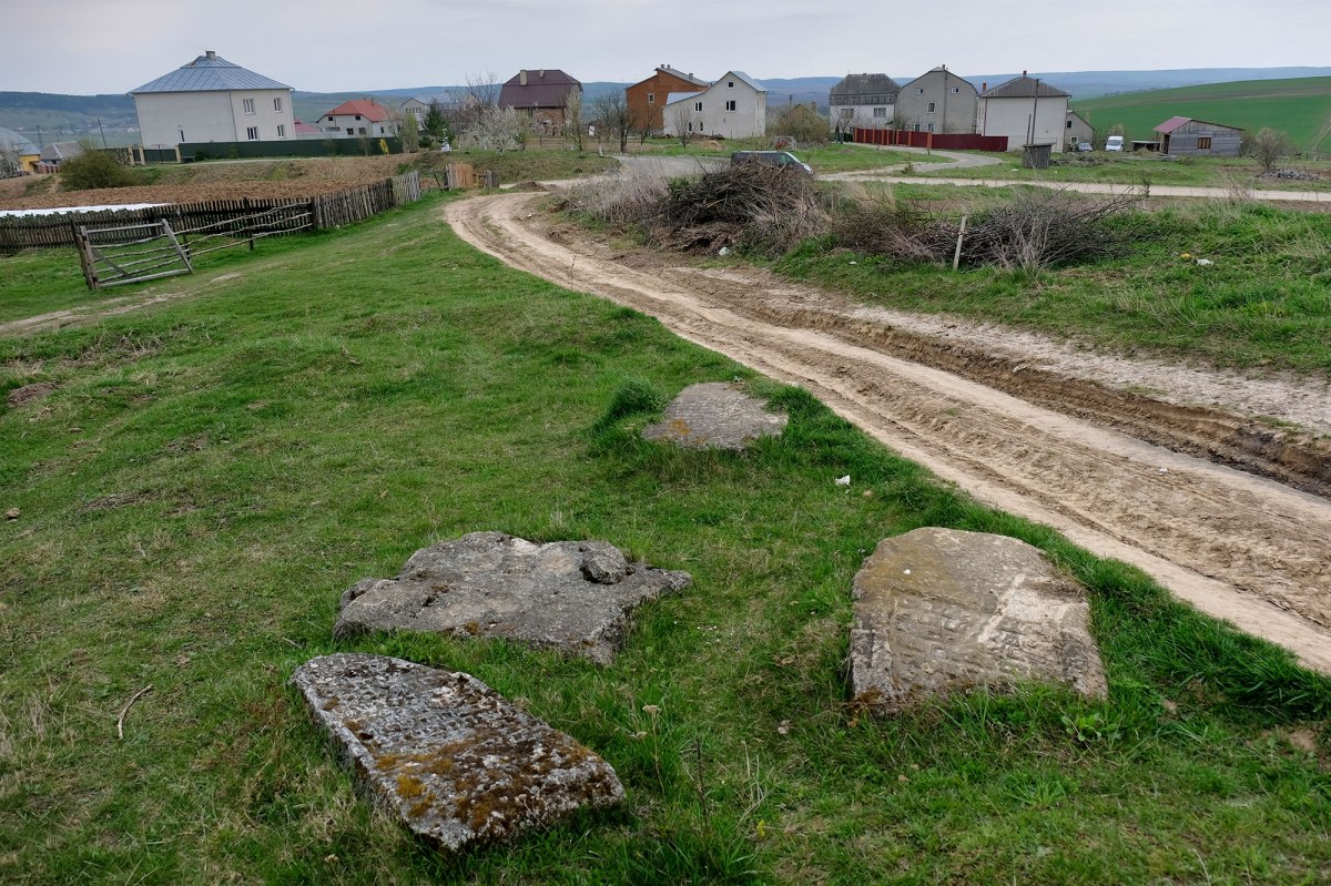Peremyshliany - remains of Jewish tombstones