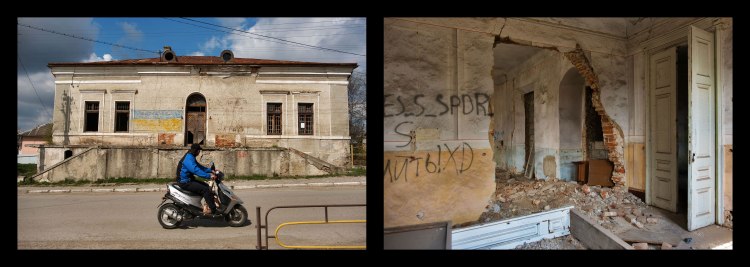 Jewish community building in Kopychyntsi