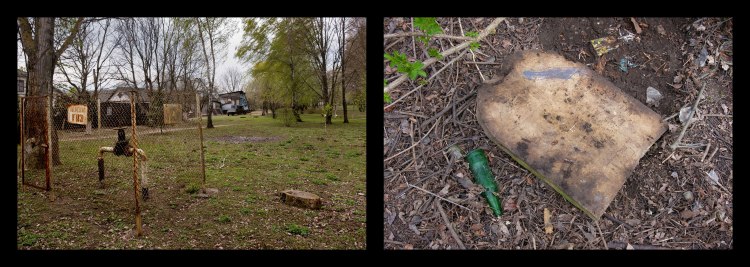 Former Jewish cemetery in Hrymailiv