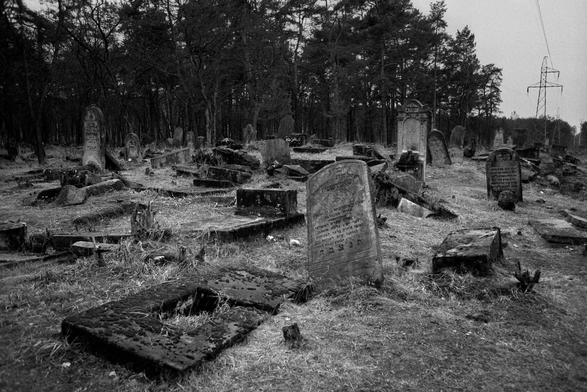 Otwock Jewish cemetery, south of Warsaw