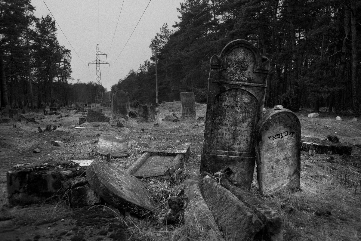 Otwock Jewish cemetery, south of Warsaw