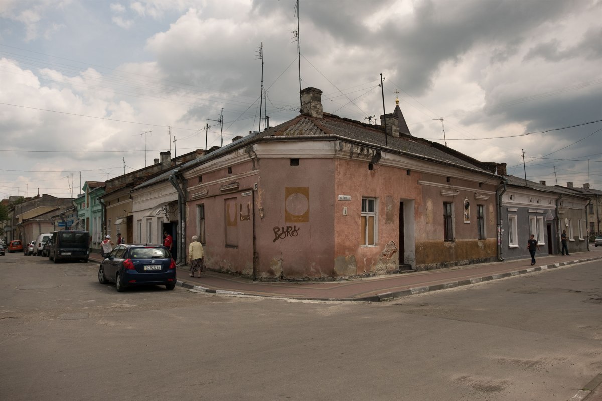 Stryi - former Jewish quarter