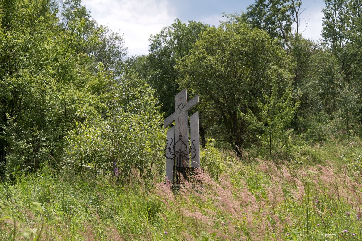 Stryi - mass grave site