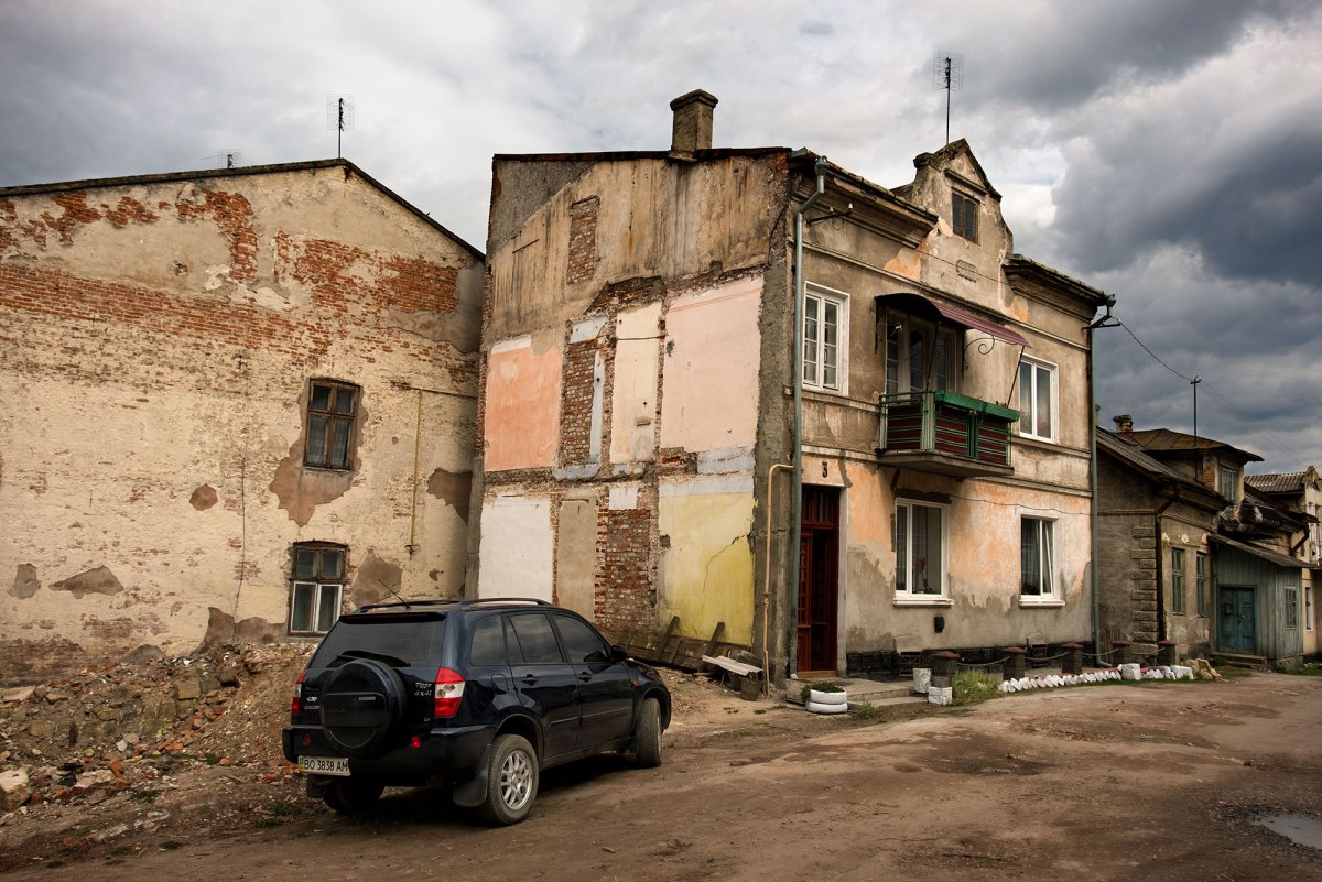 Pidhaitsi Jewish quarter, Ukraine