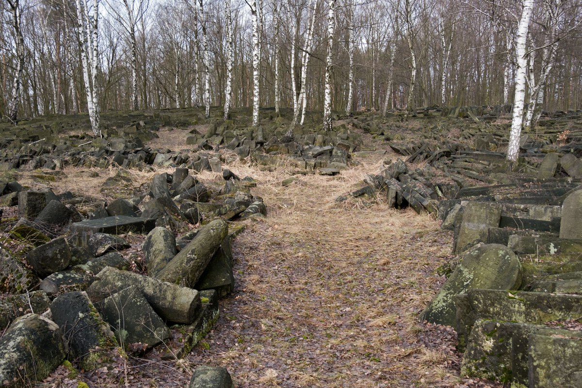Bródno Jewish cemetery in Warsaw, Poland