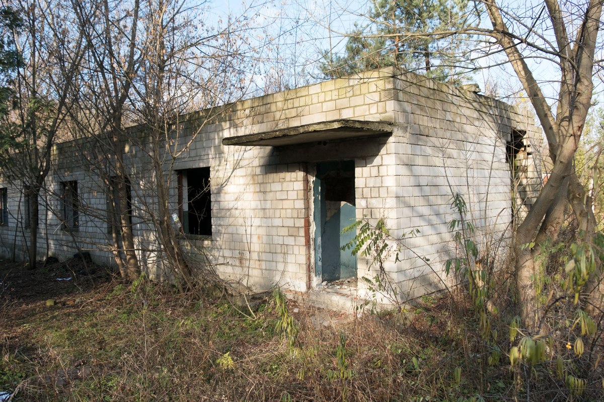 Janowska concentration camp site - building from the Soviet era