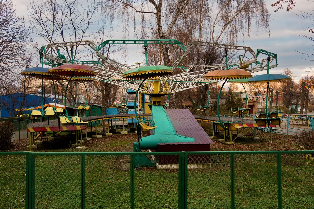 Berdychiv - Old Jewish Cemetery, now a park