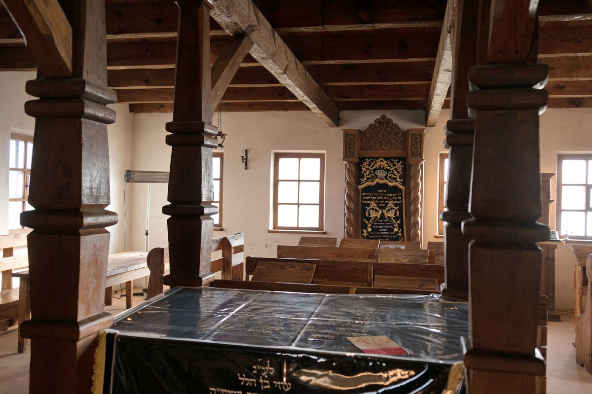 Medzhybizh - reconstructed Beit Midrash