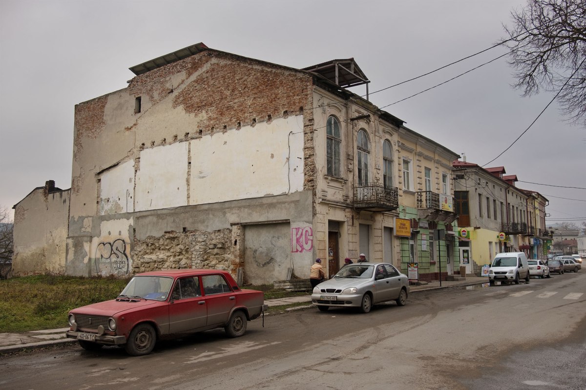 Zbarazh - former Jewish houses