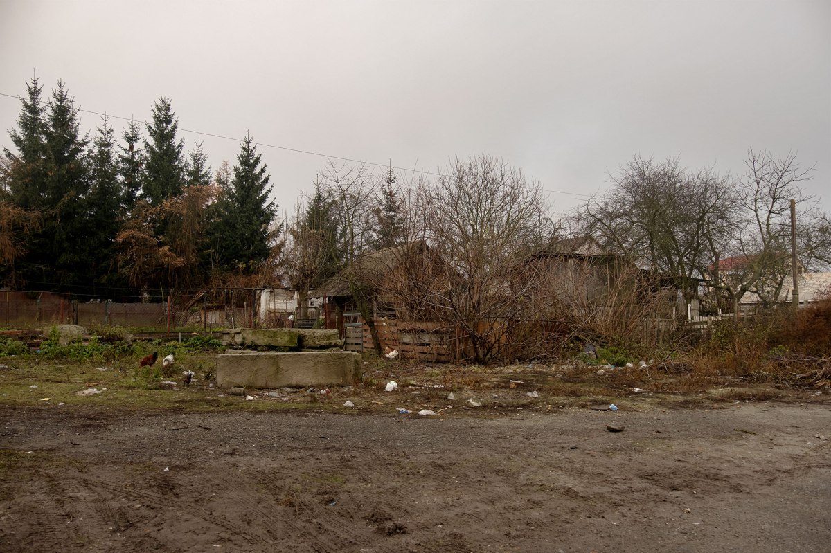 Komarno - location of the destroyed synagogue