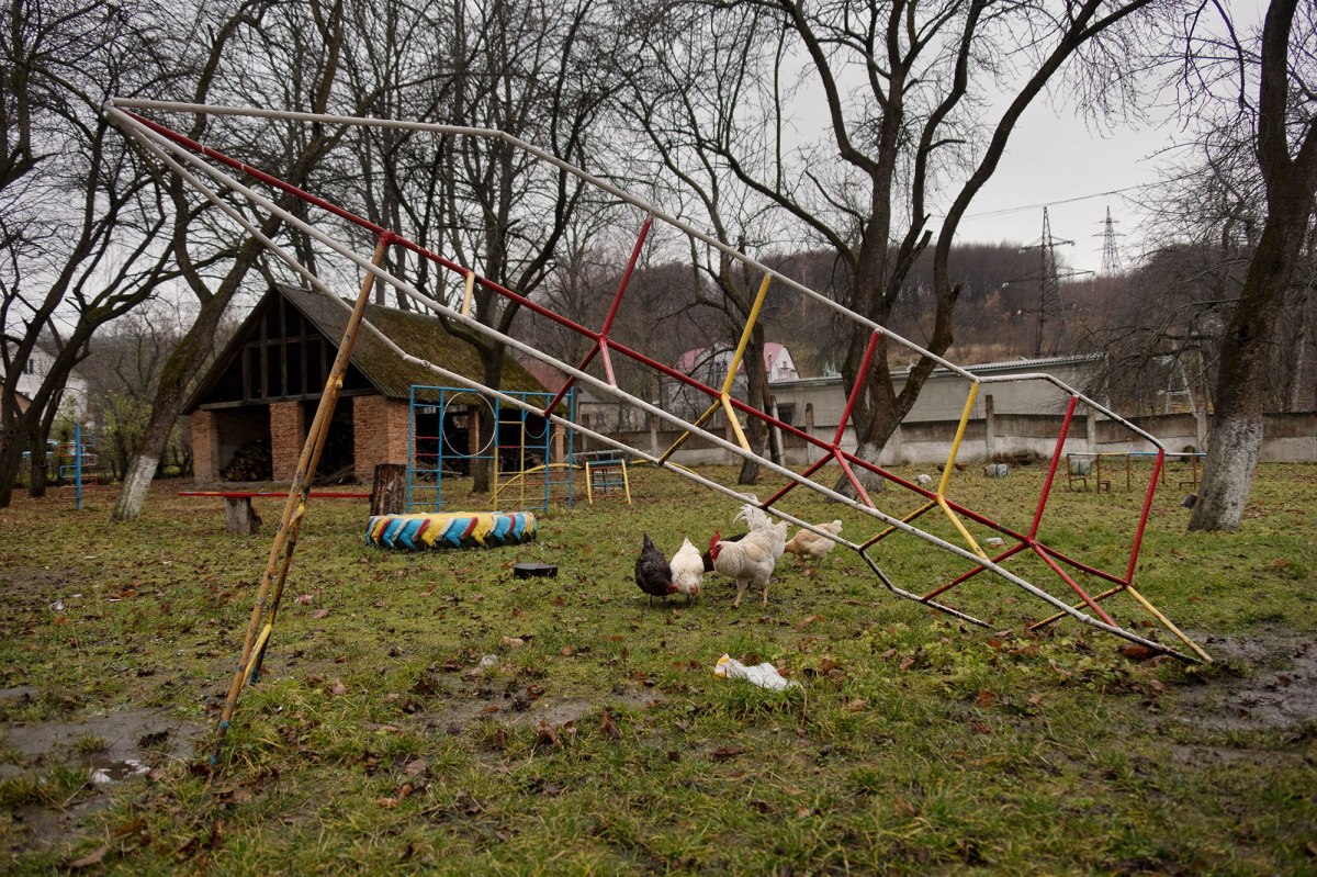 Khyriv - former Jewish cemetery