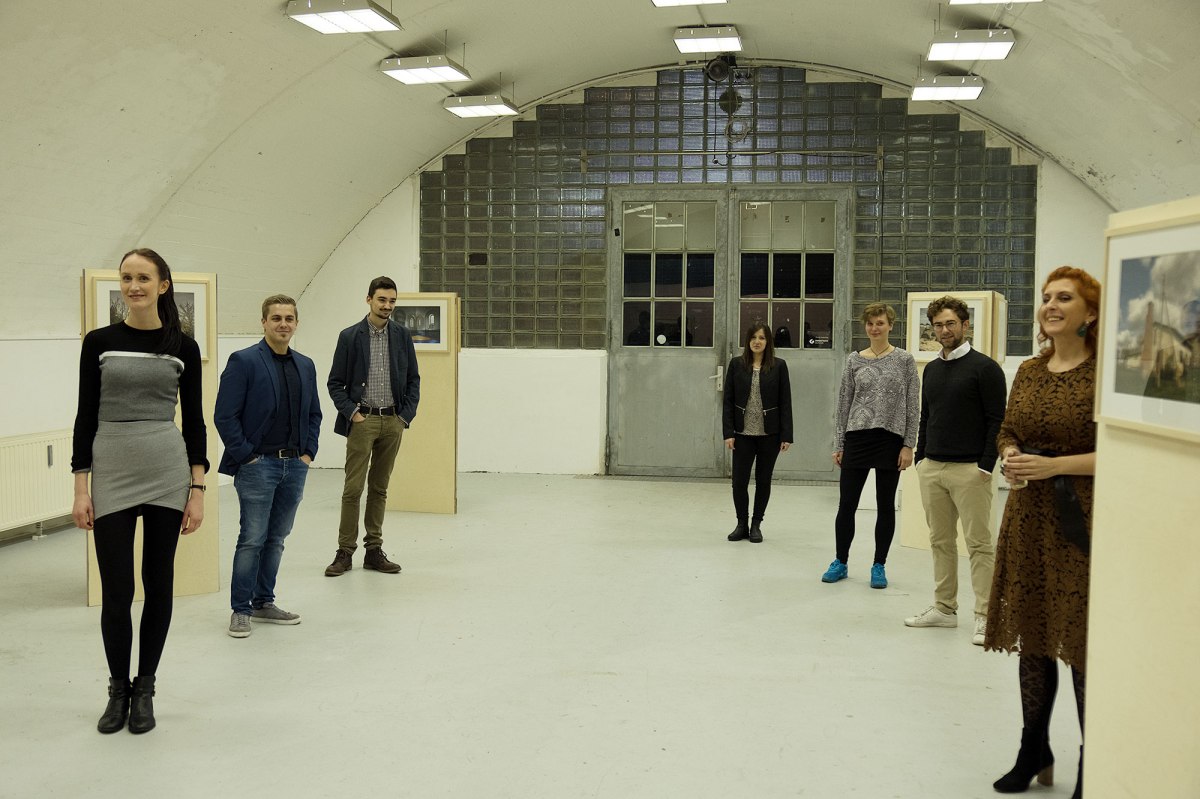 Bochum exhibition opening - the organisers team