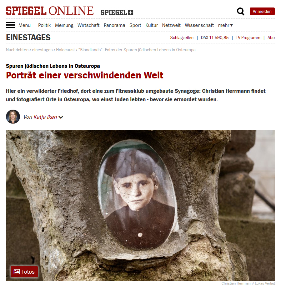 Screenshot "Der Spiegel"