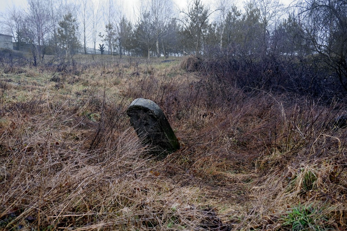 Dubno - destroyed Jewish cemetery