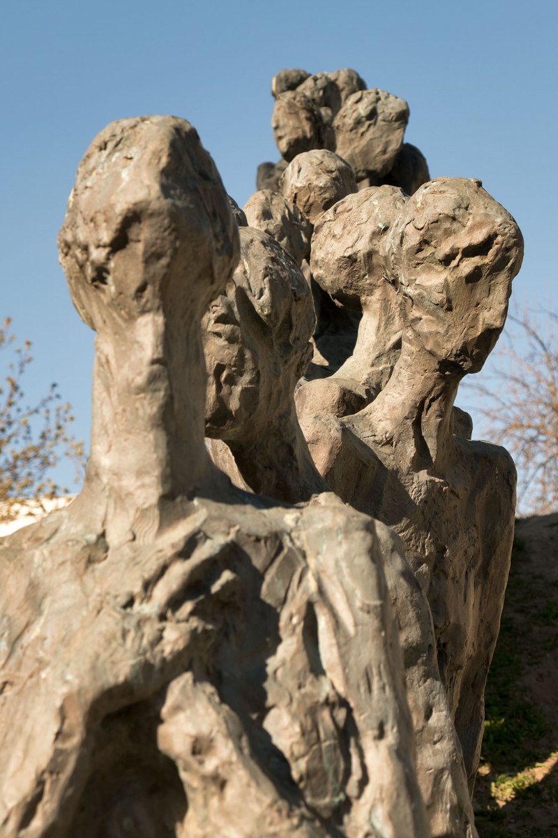 Minsk - memorial at a mass shooting site