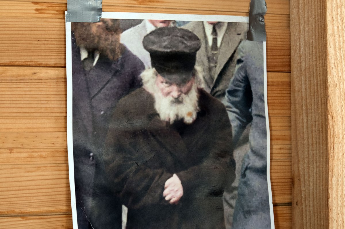 Radun - in the ohel of Rabbi Yisrael Meir Kagan