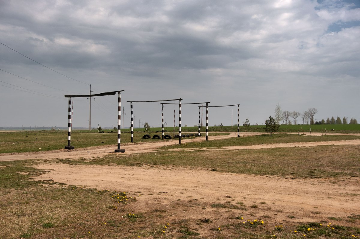 Lyakhavichy - Jewish cemetery, now a motodrome