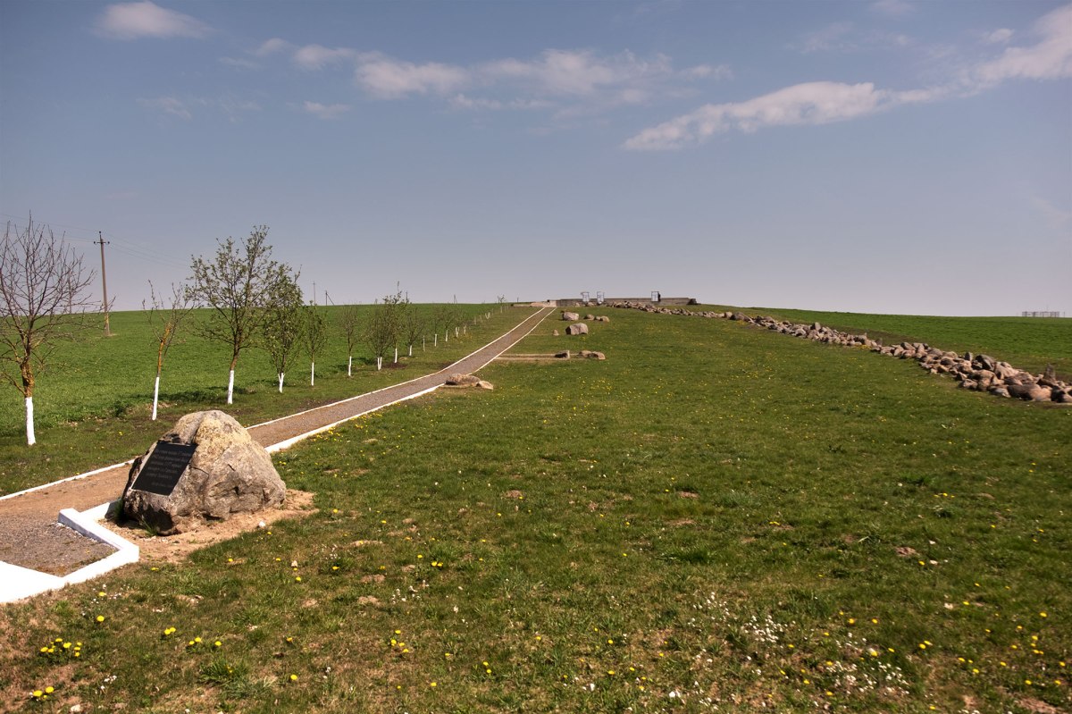 Garadeya -memorial on a mass grave