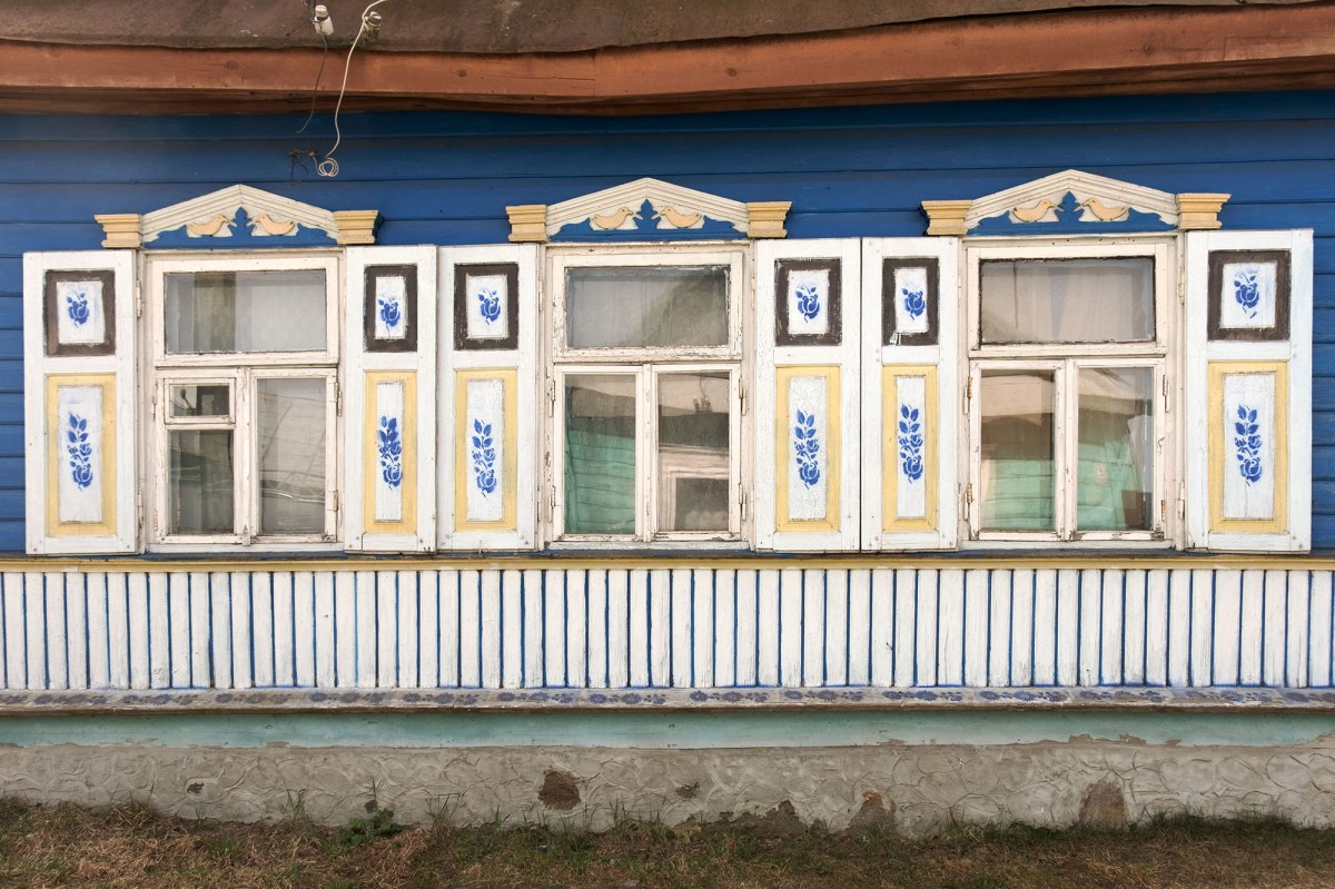 Rakaw - wooden house in a former Jewish neighbourhood