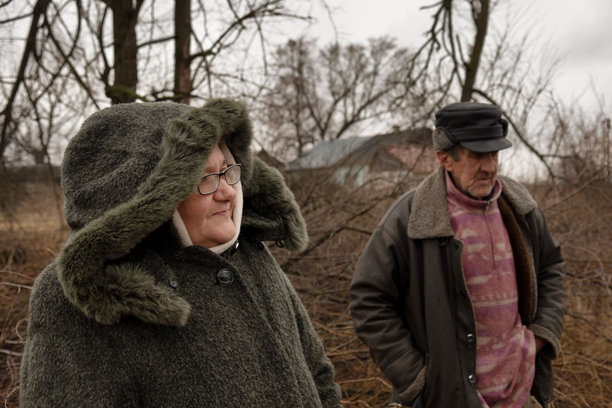 Medenychi - mass grave site