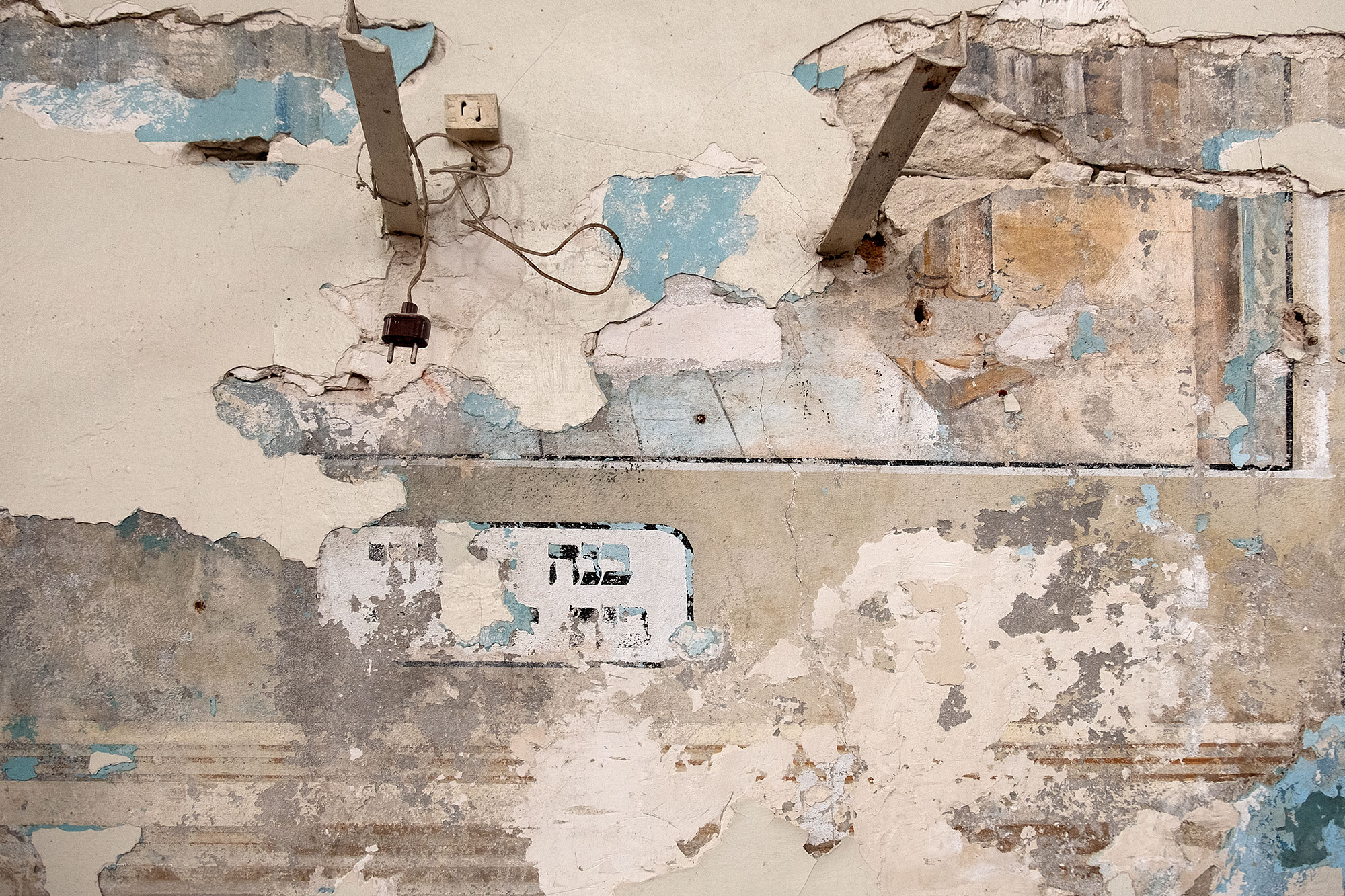 Lviv - Mural in the Jakub Glanzer Shul