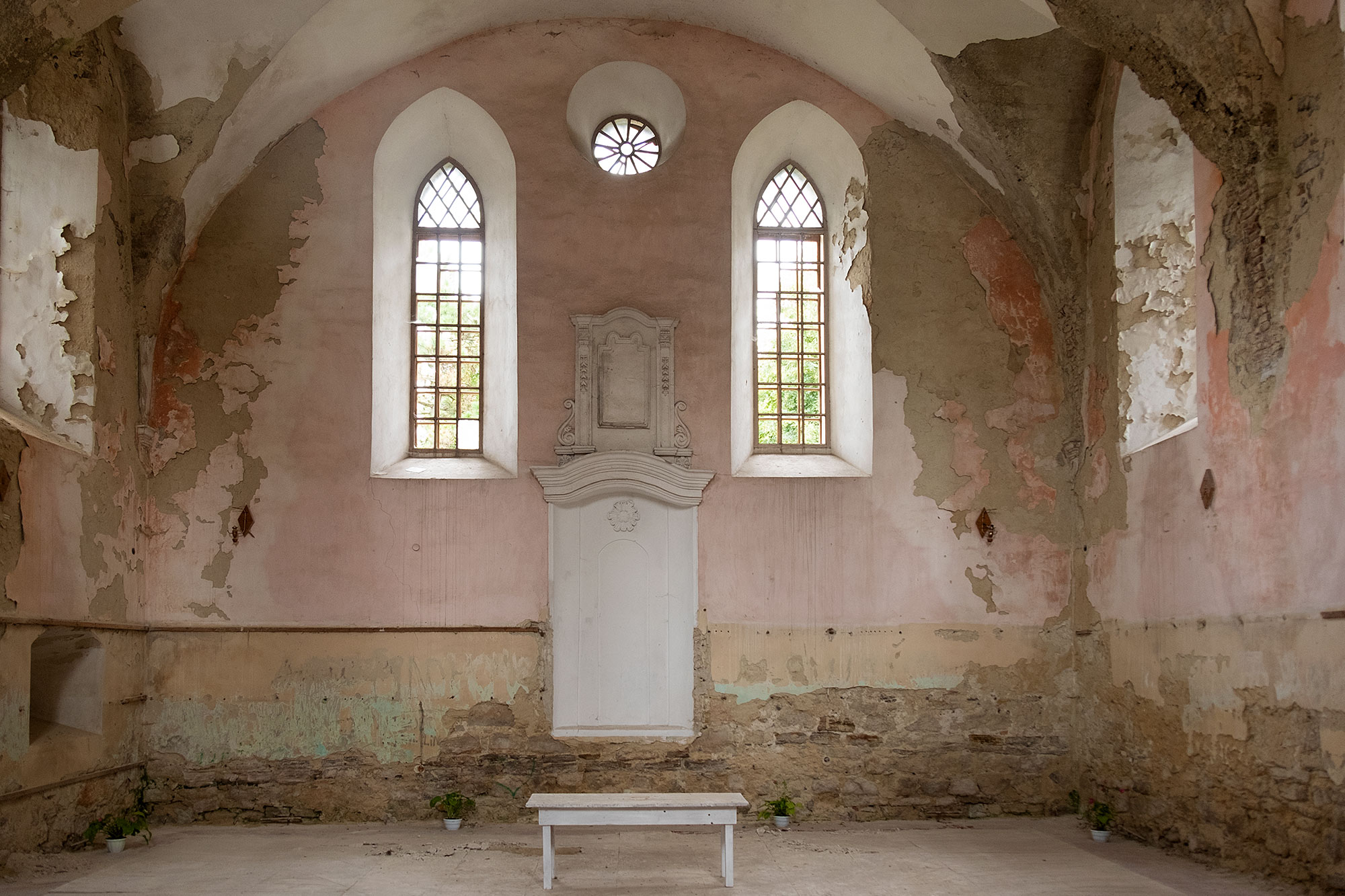 Husiatyn - Interior of the Great Synagogue