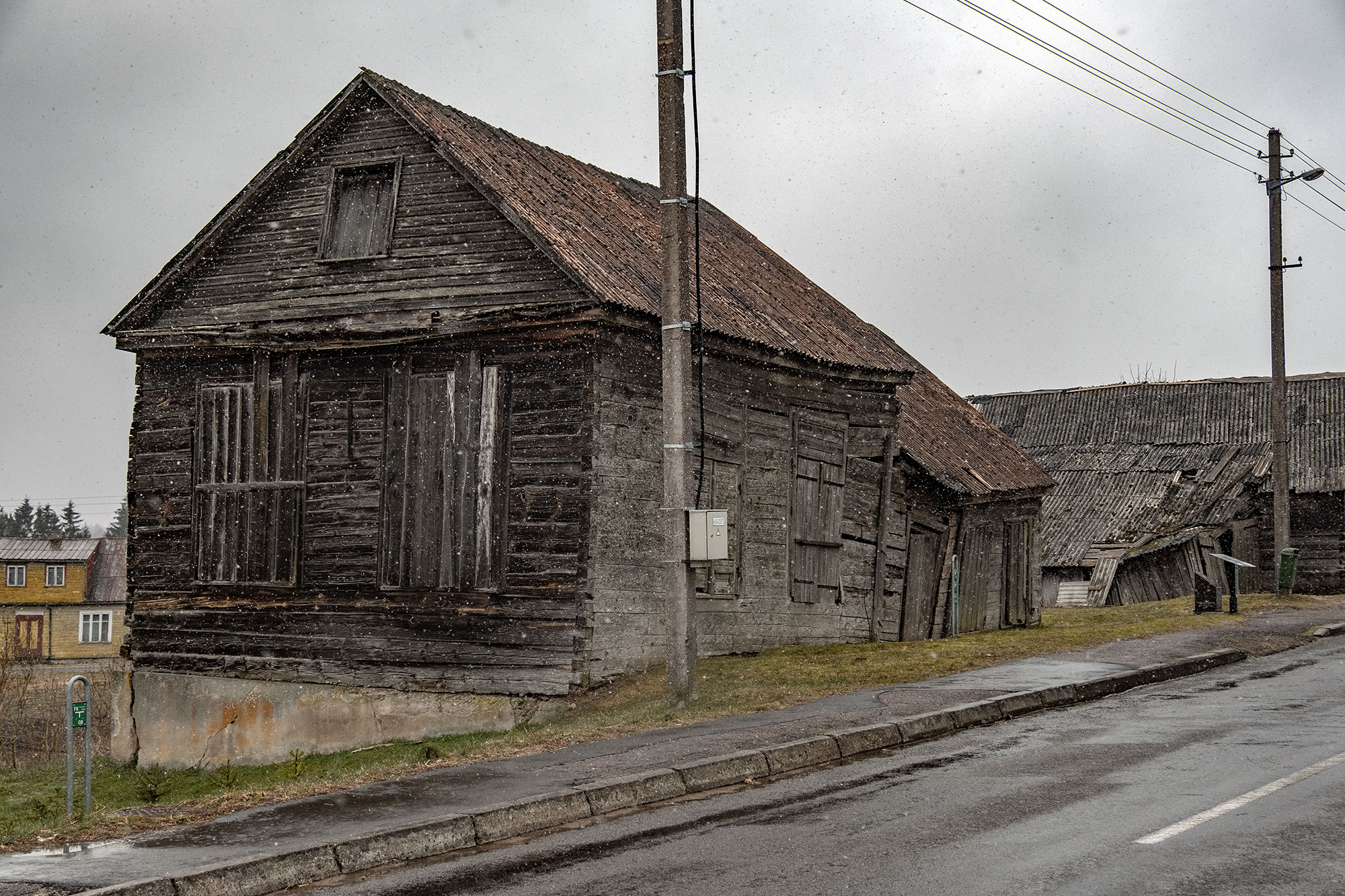 Kaltinėnai - wooden synagogue