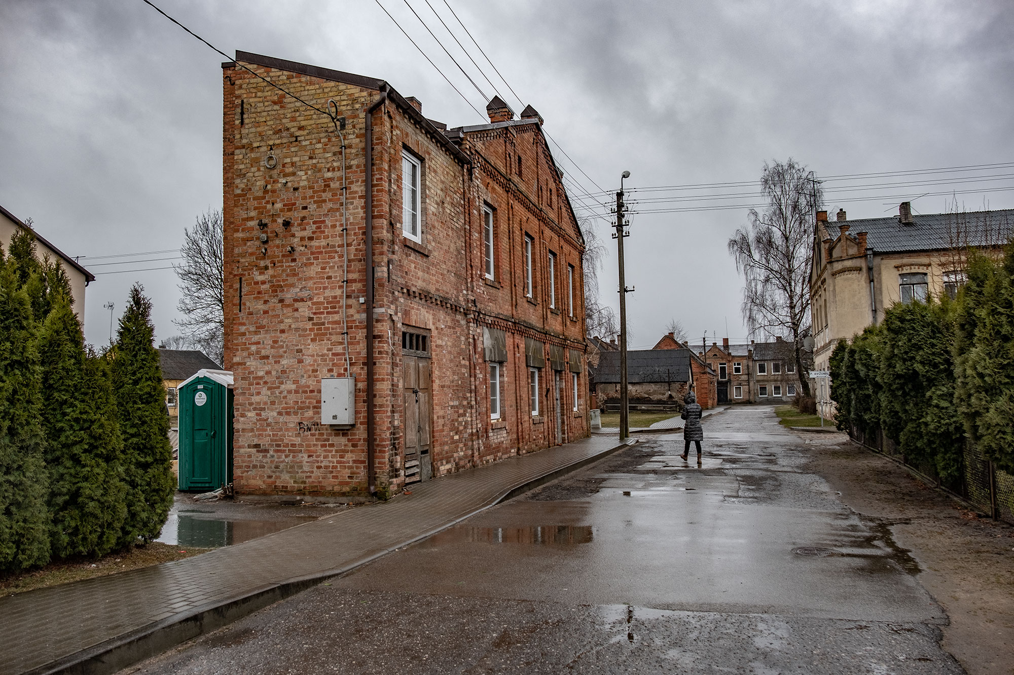 Žagarė - street view