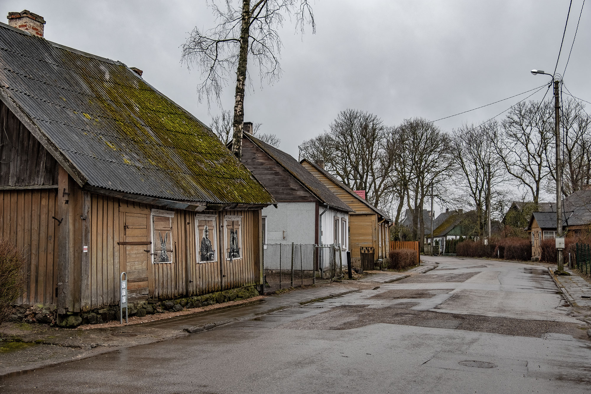 Žagarė - street view