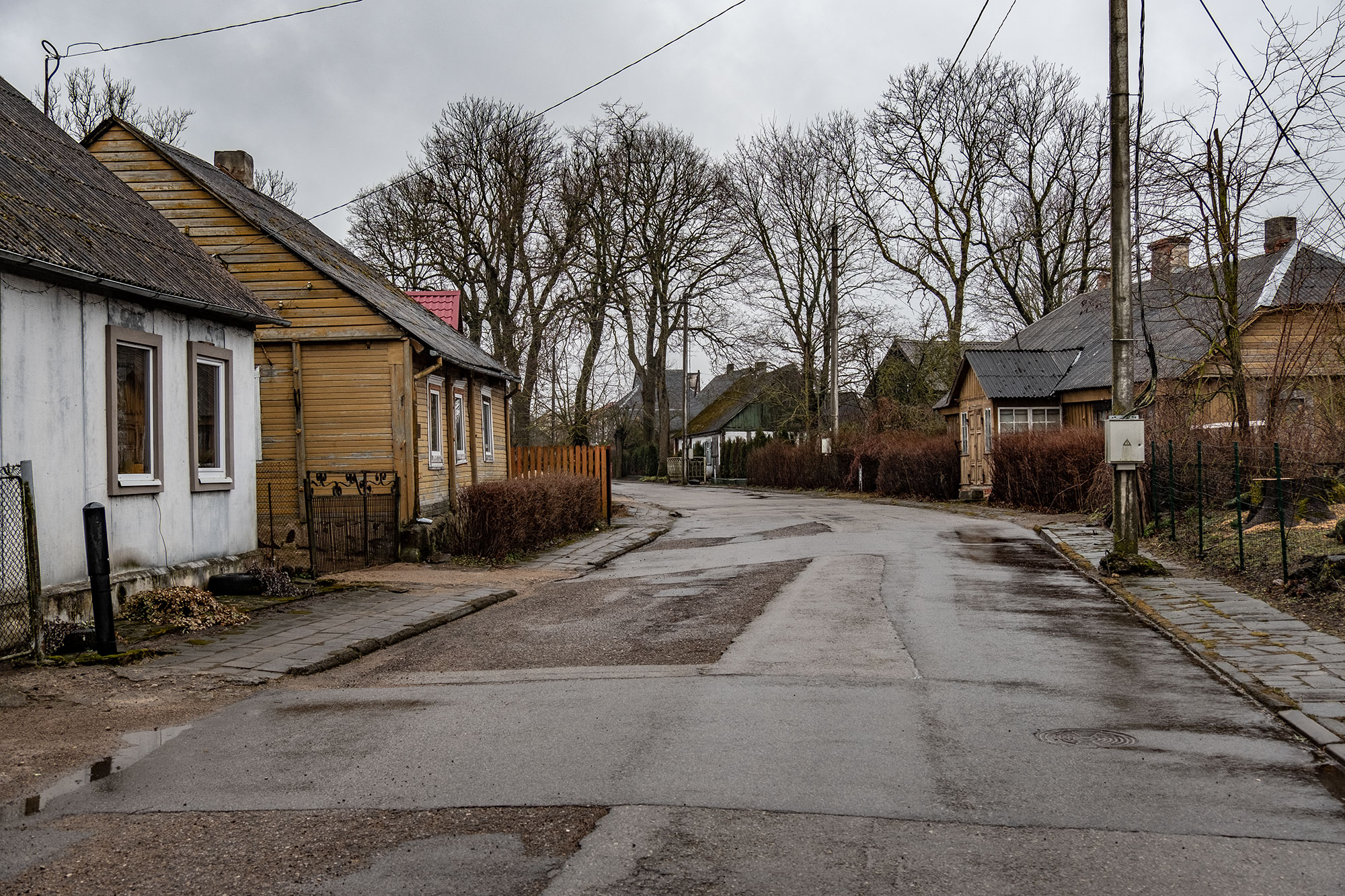 Žagarė - street view