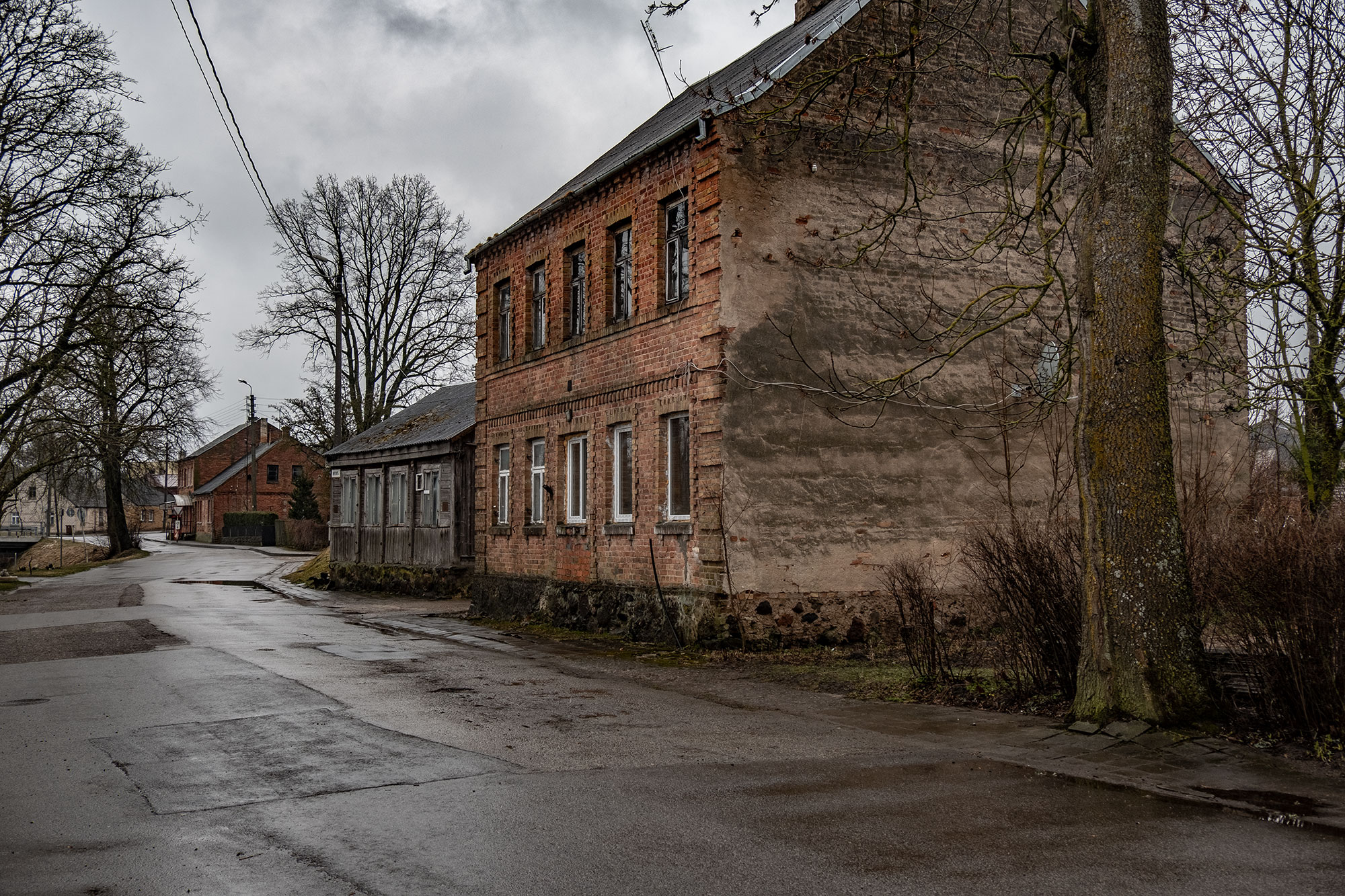 Žagarė - street view