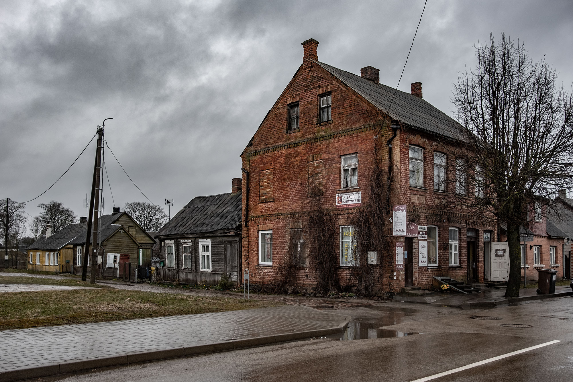 Žagarė - street view