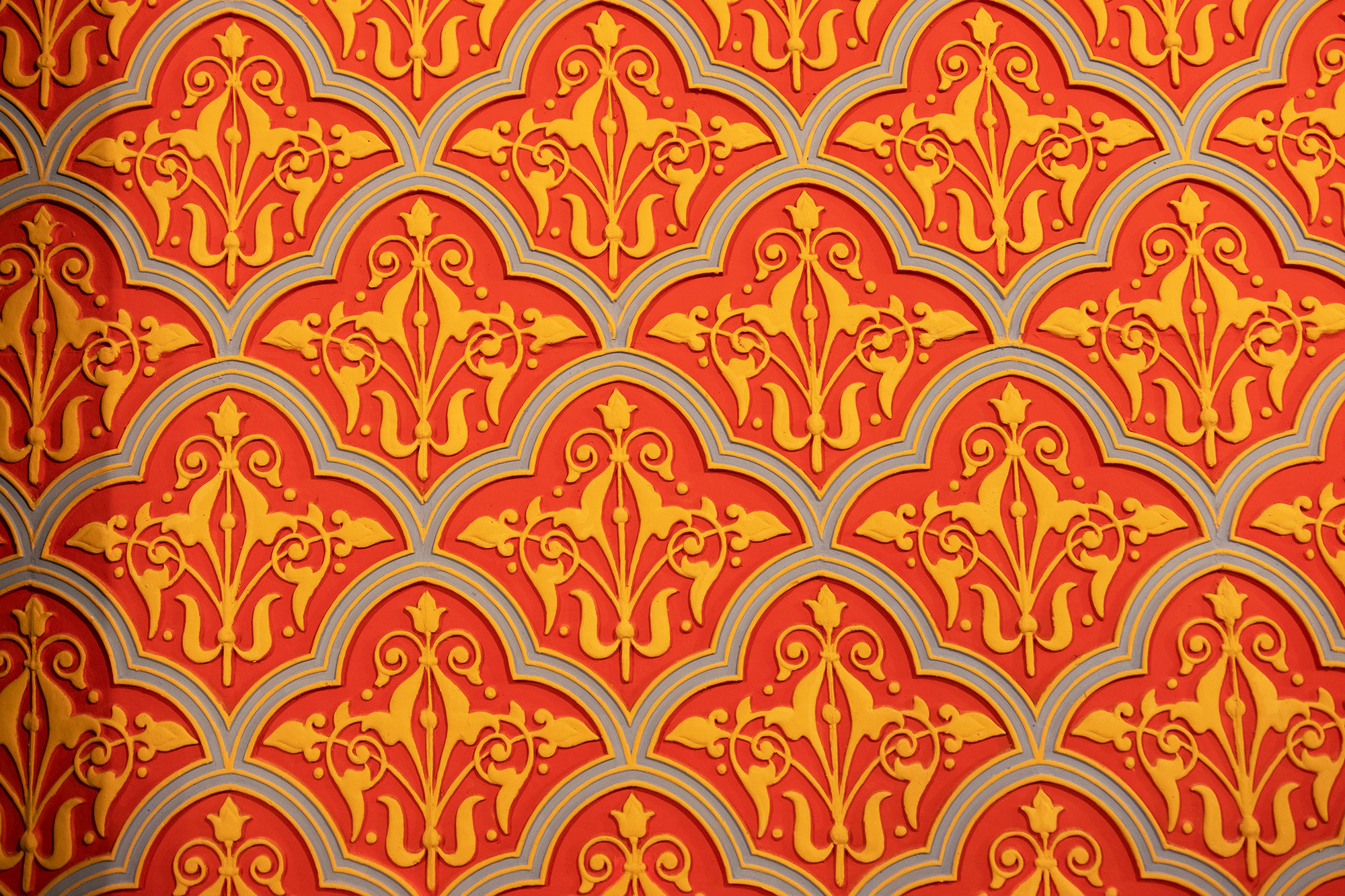 Rumbach Street Synagogue - wall decoration