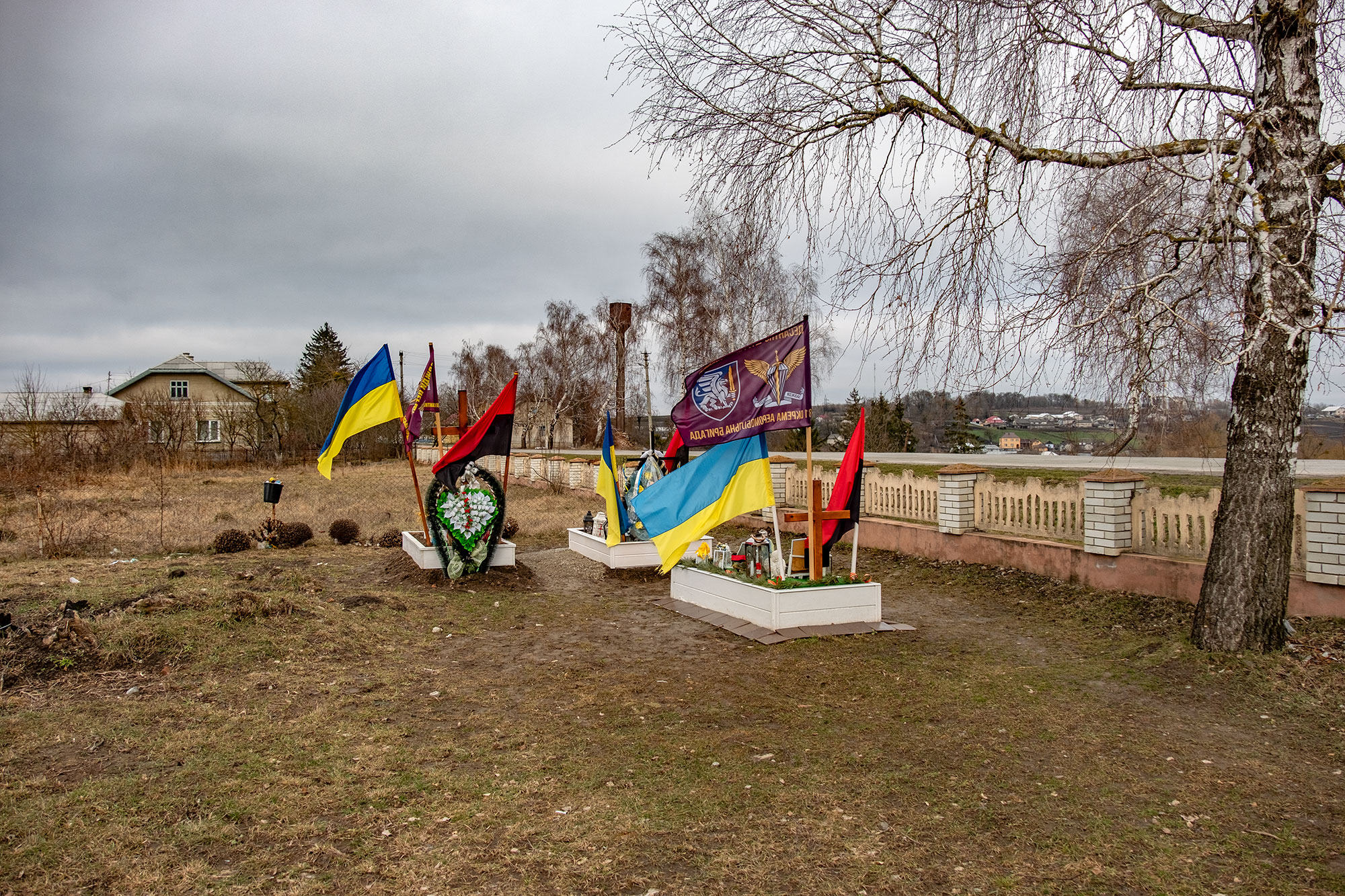 Postolivka, Christian cemetery