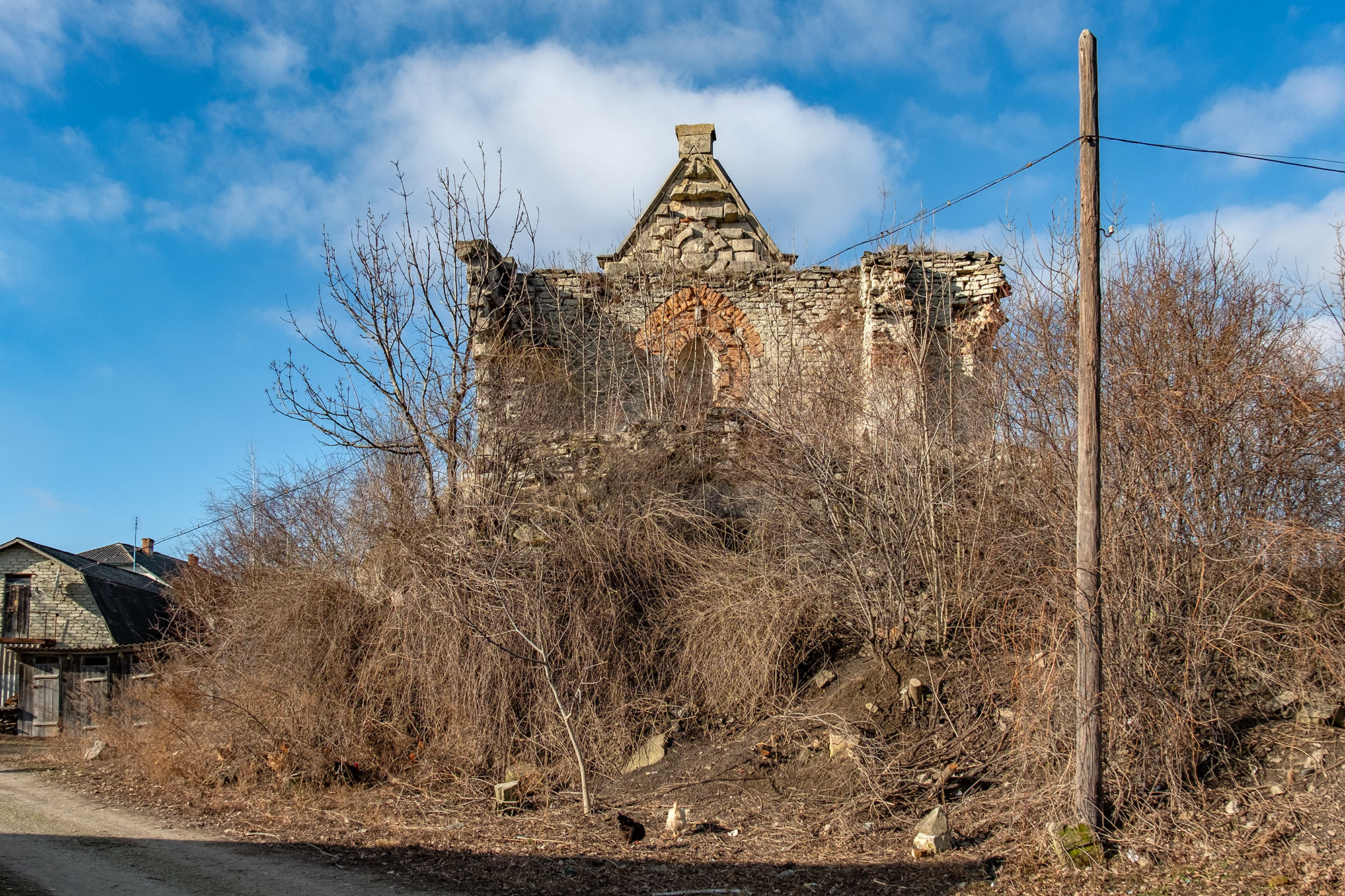 Skala-Podilska, Golukhovsky family's tomb
