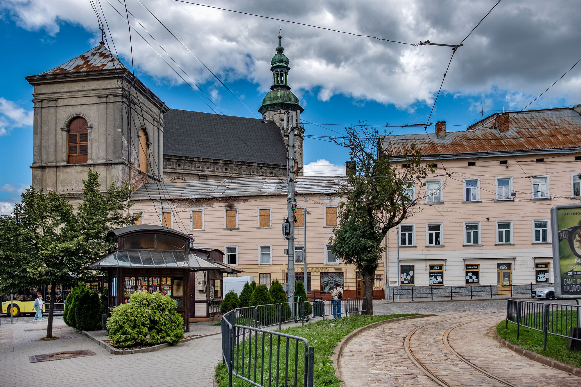 St Bernard’s Monastery with adjoining buildings